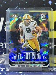 Christian Watson [Ice] #WHR-7 Football Cards 2022 Panini Donruss Optic White Hot Rookies Prices