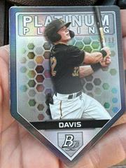 Henry Davis #PPDC-1 Baseball Cards 2022 Bowman Platinum Plating Die Cuts Prices