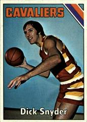 Dick Snyder #83 Basketball Cards 1975 Topps Prices