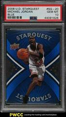 Michael Jordan [Blue] #SQ-20 Basketball Cards 2008 Upper Deck Starquest Prices