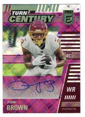 Dyami Brown Football Cards 2021 Panini Chronicles Turn of the Century Autographs Prices