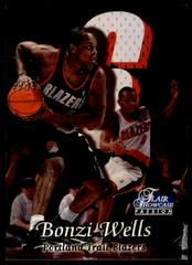 Bonzi Wells [Row 2] #59 Basketball Cards 1998 Flair Showcase Prices