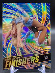 Charlotte Flair [Galactic] Wrestling Cards 2023 Panini Revolution WWE Revolutionary Finishers Prices