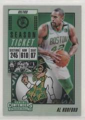 Al Horford [Premium] #62 Basketball Cards 2018 Panini Contenders Prices