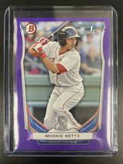 Mookie Betts [Purple] Baseball Cards 2014 Bowman Prospects Prices
