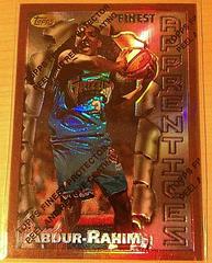 Shareef Abdur-Rahim [Refractor] Basketball Cards 1996 Finest Prices