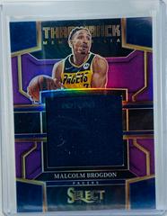Malcolm Brogdon [Purple] #TM-MB Basketball Cards 2022 Panini Select Throwback Memorabilia Prices