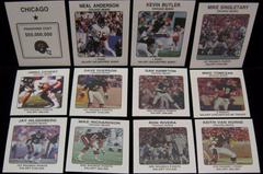 Chicago Bears Football Cards 1989 Franchise Game Prices
