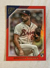 Spencer Strider [Red] #66 Baseball Cards 2022 Topps Gallery Prices