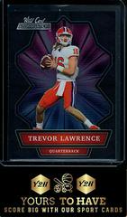 Trevor Lawrence [Blue] Football Cards 2021 Wild Card Alumination Prices