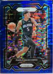 Paolo Banchero [Blue Seismic] #100 Basketball Cards 2023 Panini Prizm Prices