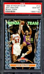 Jeff Malone #10 Basketball Cards 1992 Stadium Club Beam Team Prices