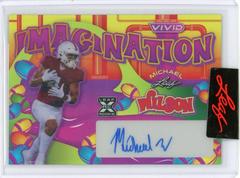 Michael Wilson #VI-MW1 Football Cards 2023 Leaf Vivid Autographs Imagination Prices