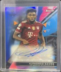 Alphonso Davies Soccer Cards 2021 Topps Finest UEFA Champions League Autographs Prices