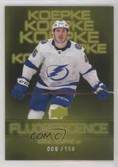 Cole Koepke [Gold] #F-44 Hockey Cards 2022 Upper Deck Fluorescence Prices