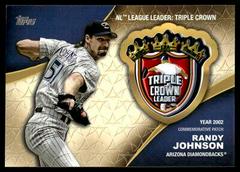 Randy Johnson [Blue] #CA-RJ Baseball Cards 2023 Topps Crowning Achievements Commemorative Patch Prices