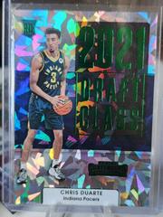 Chris Duarte [Green Ice] #13 Basketball Cards 2021 Panini Contenders Draft Class Prices