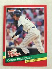 Carlos Rodriguez #41 Baseball Cards 1991 Donruss Rookies Prices