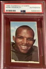 Herb Adderley Football Cards 1969 Glendale Stamps Prices