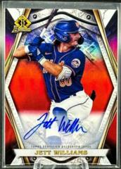 Jett Williams [Autograph Red] #BI-12 Baseball Cards 2022 Bowman Draft Invicta Prices