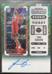 Tari Eason [Autograph Premium Edition Green Shimmer Ticket] #116 Basketball Cards 2022 Panini Contenders Prices