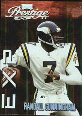 Randall Cunningham #130 Football Cards 1999 Playoff Prestige Exp Prices