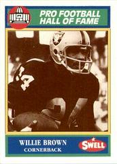 Willie Brown Football Cards 1990 Swell Greats Prices