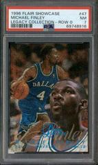 Michael Finley [Row 0] #47 Basketball Cards 1996 Flair Showcase Legacy Collection Prices