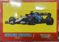George Russell [Red] #T61-GR Racing Cards 2021 Topps Formula 1 1961 Sports Cars Prices