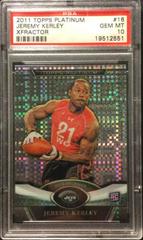 Jeremy Kerley [Xfractor] #16 Football Cards 2011 Topps Platinum Prices