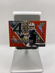Derek Carr [Red] #BN-DC Football Cards 2022 Panini Zenith Behind the Numbers Prices