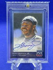 Ken Griffey Jr. [Autograph] #105A Baseball Cards 2019 Topps 150 Years of Baseball Prices