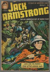 Jack Armstrong #4 (1948) Comic Books Jack Armstrong Prices
