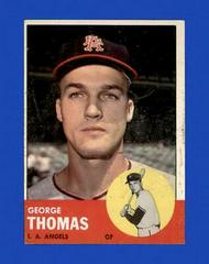 George Thomas #98 Baseball Cards 1963 Topps Prices
