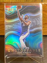 Joel Embiid [Silver Prizm] #12 Basketball Cards 2021 Panini Select Unstoppable Prices