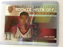 Yao Ming Basketball Cards 2002 Fleer Hot Shots Prices