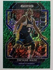 Dwyane Wade [Green Shimmer] #16 Basketball Cards 2022 Panini Prizm Draft Picks Prices