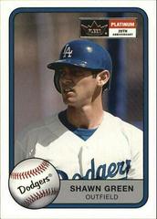 Shawn Green #112 Baseball Cards 2001 Fleer Platinum Prices