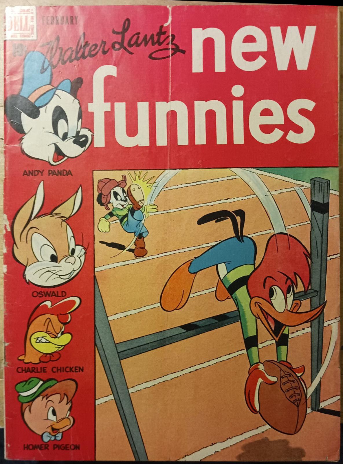 New Funnies #144 (1949) Comic Books New Funnies