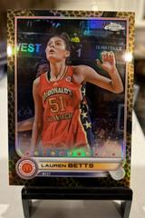 Lauren Betts [Orange] #38 Basketball Cards 2022 Topps Chrome McDonald's All-American Prices