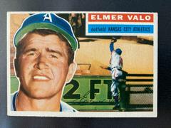 Elmer Valo [White Back] #3 Baseball Cards 1956 Topps Prices