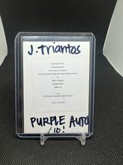 James Triantos [Purple] #BSPA-JTS Baseball Cards 2022 Bowman Chrome Sapphire Autographs Prices