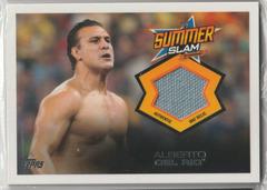 Alberto Del Rio Wrestling Cards 2013 Topps WWE SummerSlam Mat Relics Prices