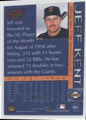 Jeff Kent Baseball Cards 1999 Pacific Prices