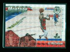 CJ McCollum [White Mosaic] #29 Basketball Cards 2019 Panini Mosaic Montage Prices