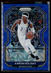 Aaron Holiday [Choice Blue Prizm] #74 Basketball Cards 2020 Panini Prizm Prices