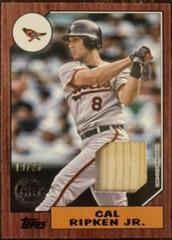 Cal Ripken Jr. [Red] #87R-CR Baseball Cards 2022 Topps 1987 Relics Prices