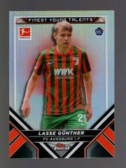 Lasse Gunther #FY-LG Soccer Cards 2021 Topps Finest Bundesliga Young Talents Prices