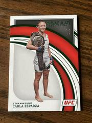 Carla Esparza [Green] #3 Ufc Cards 2022 Panini Immaculate UFC Prices