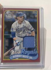 Bobby Witt Jr. [Red] #89BR-BW Baseball Cards 2024 Topps 1989 Relic Prices